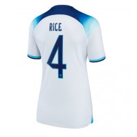 Fotballdrakt Dame England Declan Rice #4 Hjemmedrakt VM 2022 Kortermet